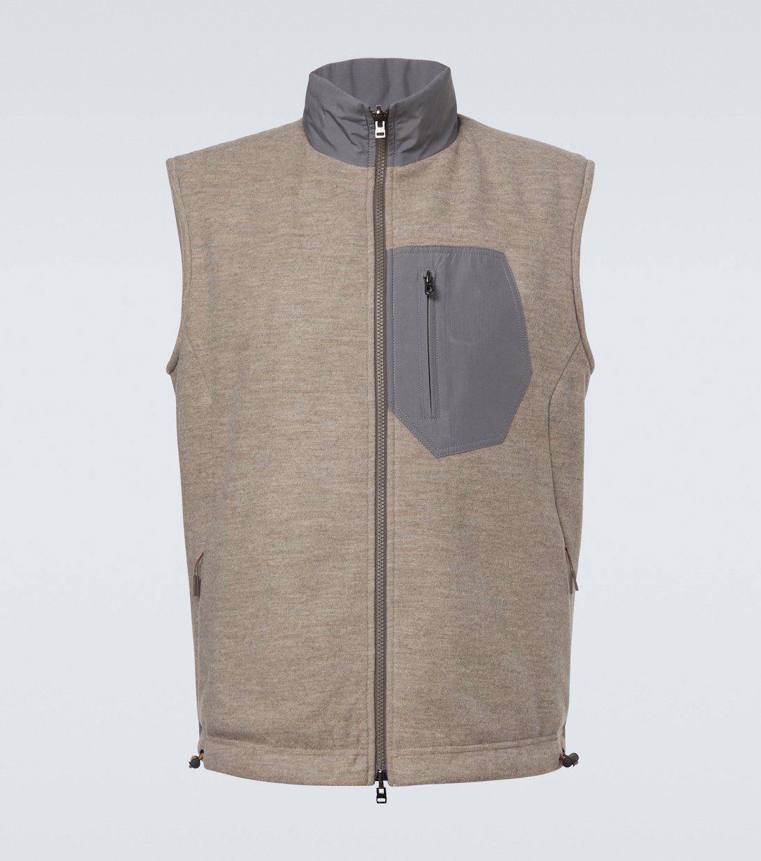Explorer reversible wool-blend vest | Sease