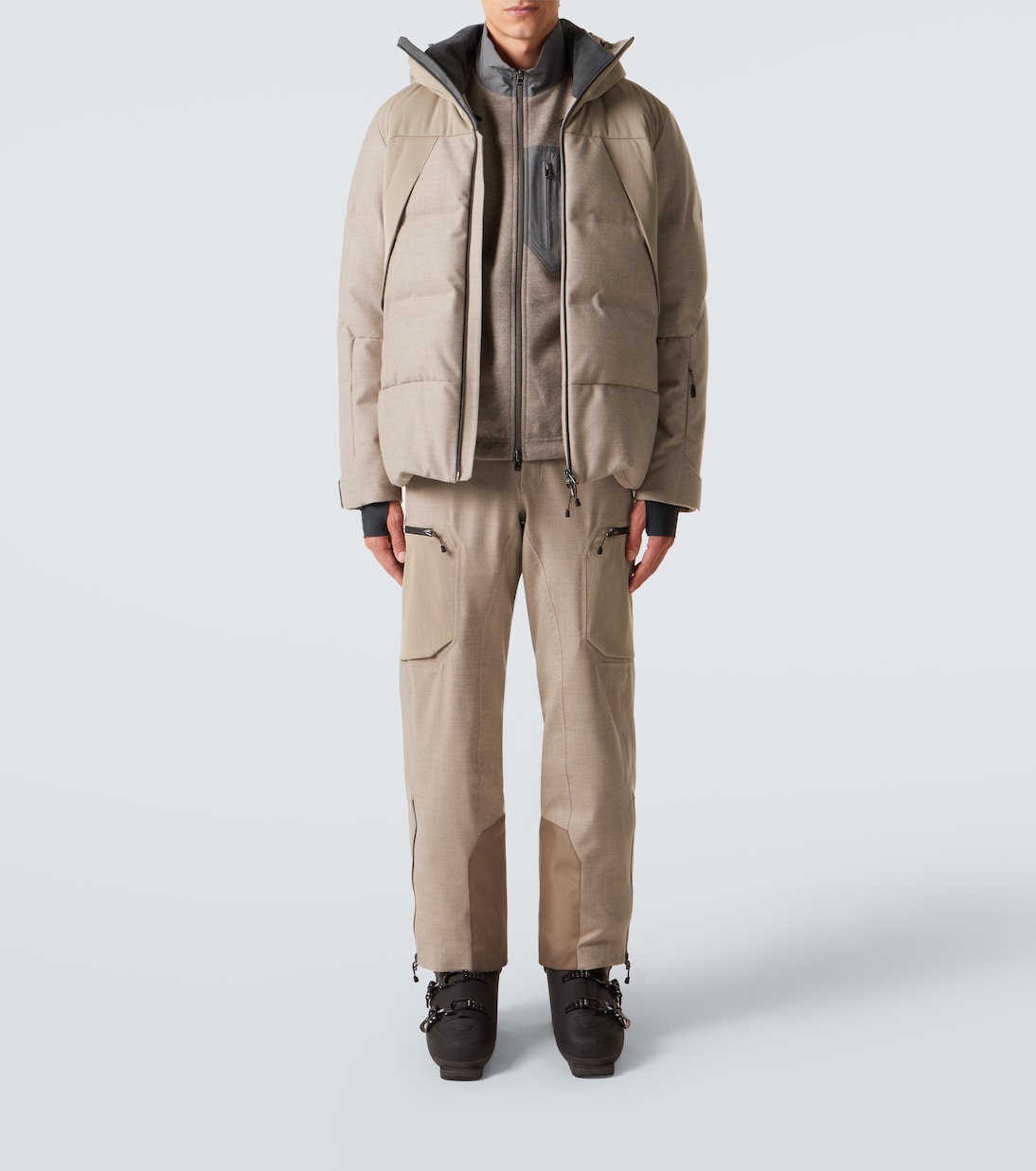 Explorer reversible wool-blend vest | Sease