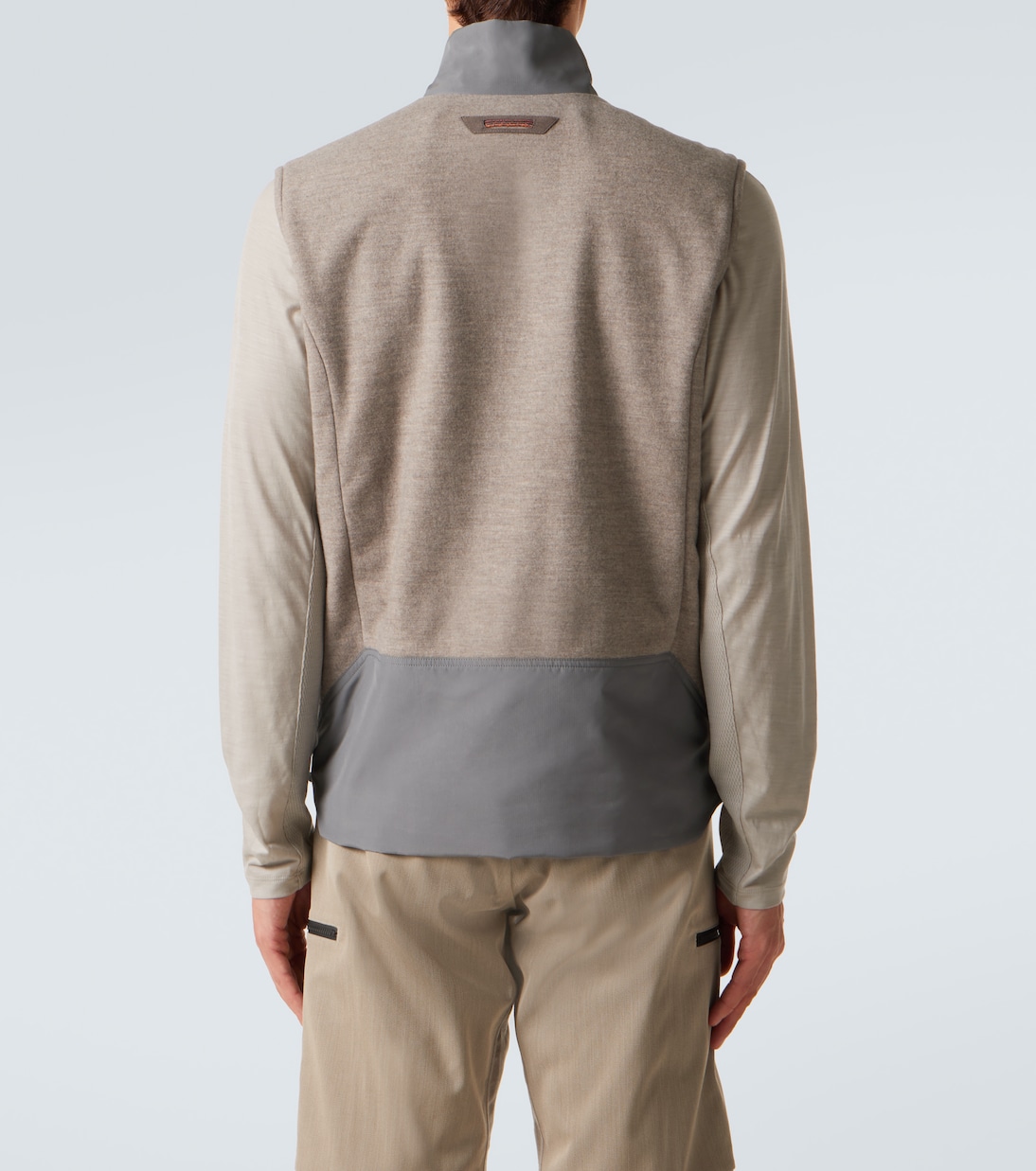 Explorer reversible wool-blend vest | Sease