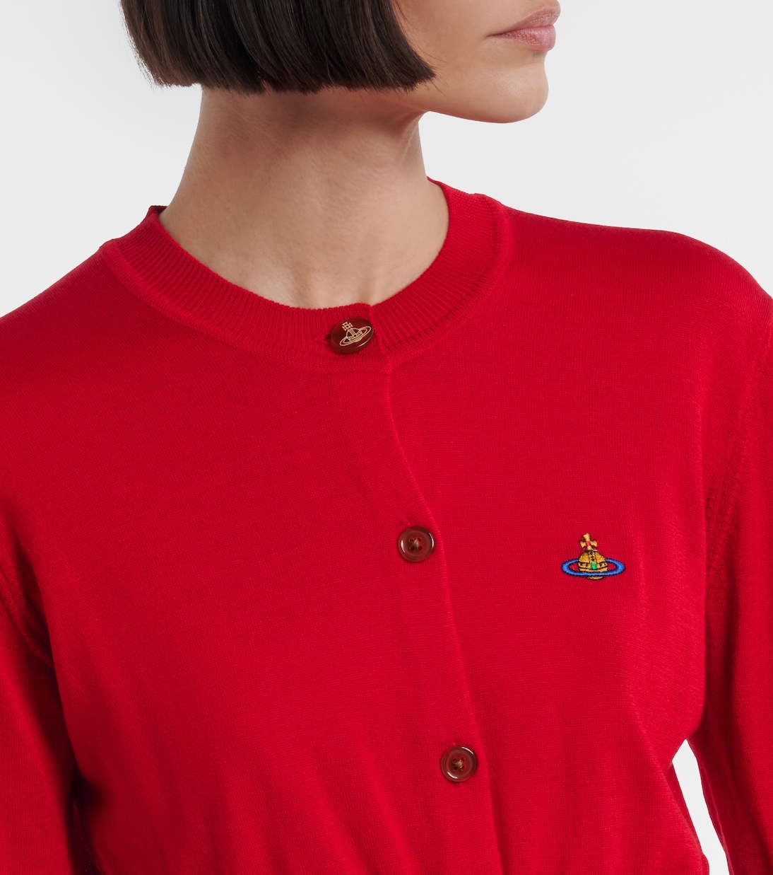 Bea cropped wool and silk cardigan | Vivienne Westwood