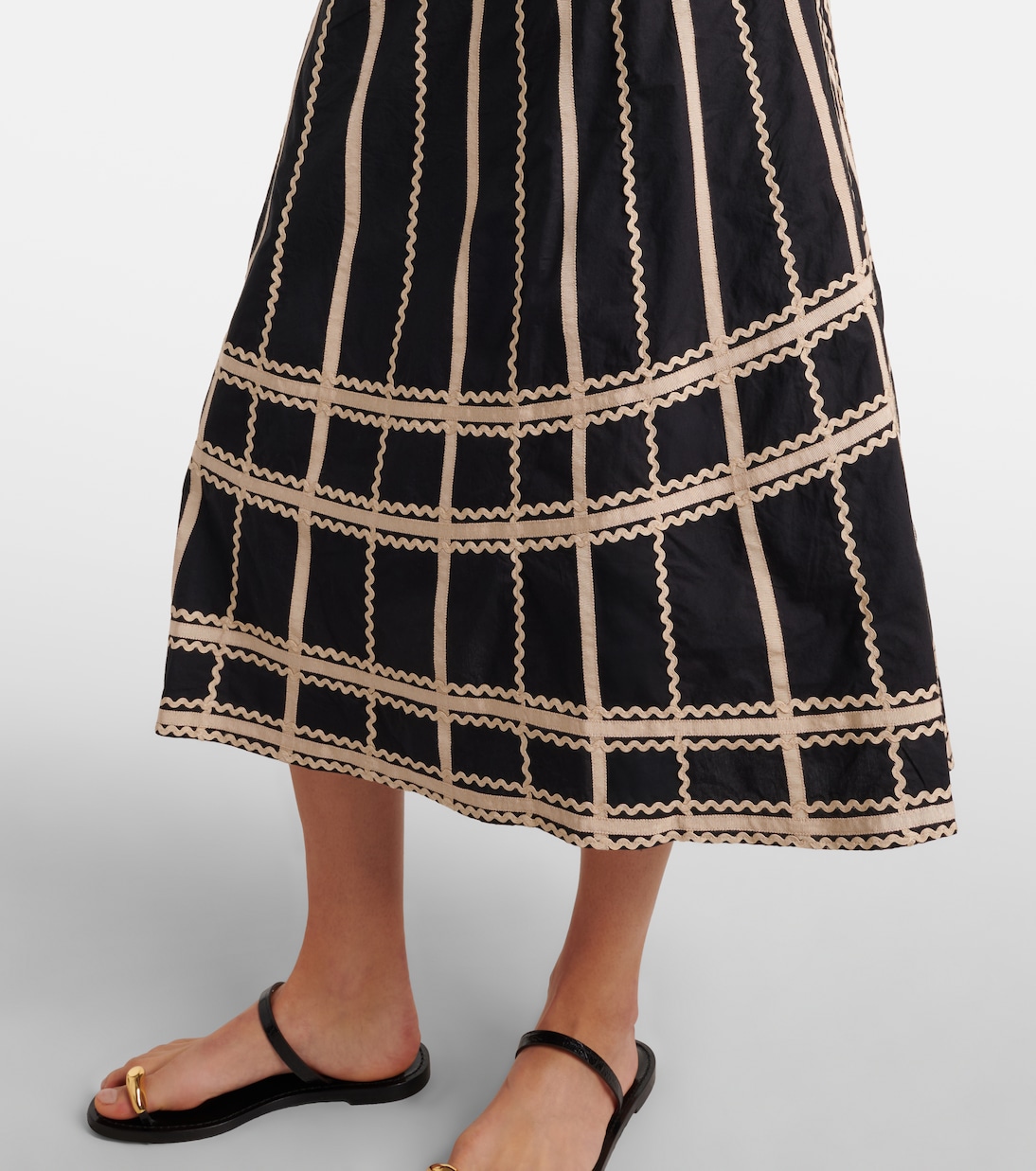 Palermo cotton poplin midi dress | Ulla Johnson