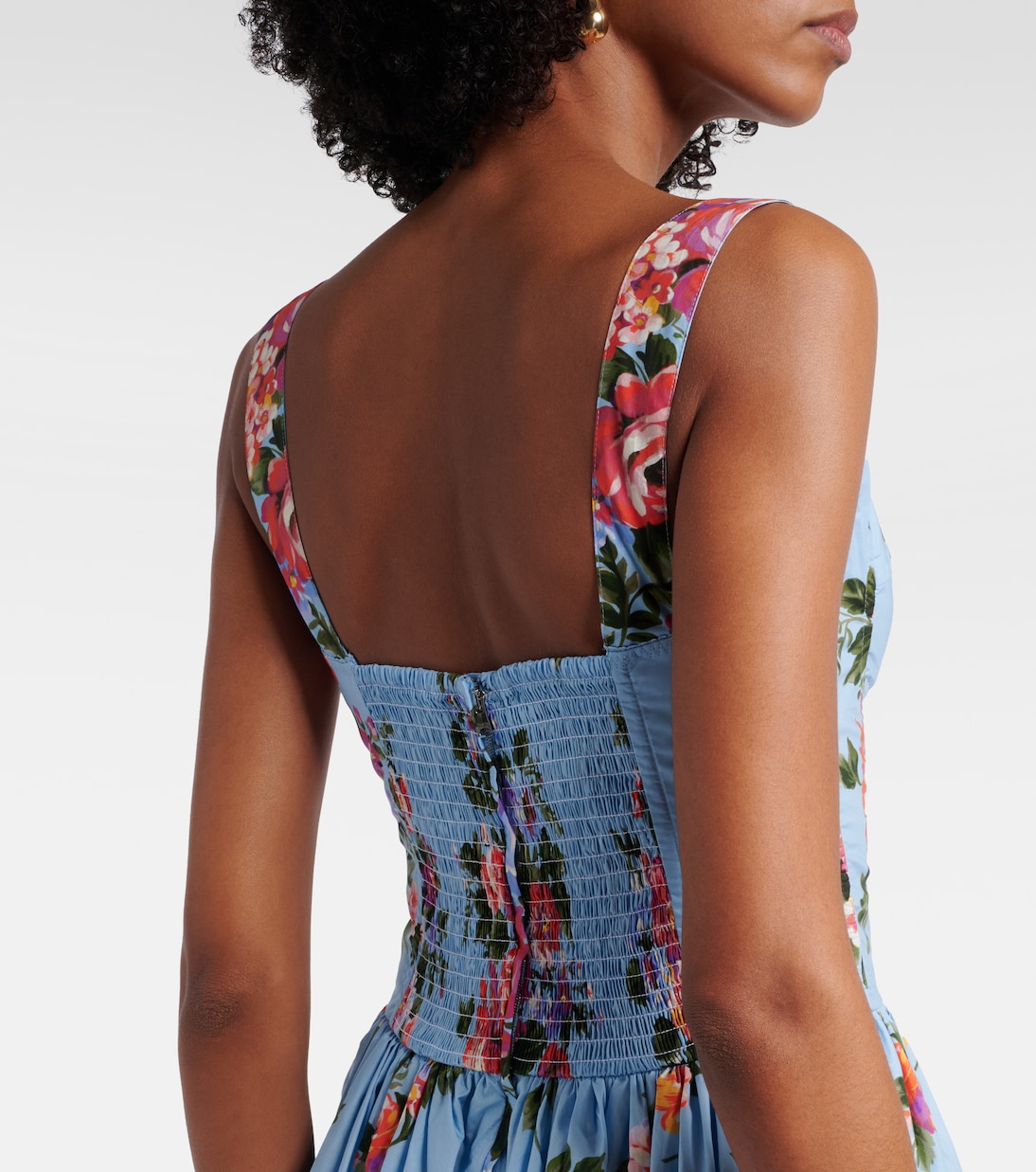 Bustier-Kleid aus Baumwolle | Dolce&Gabbana