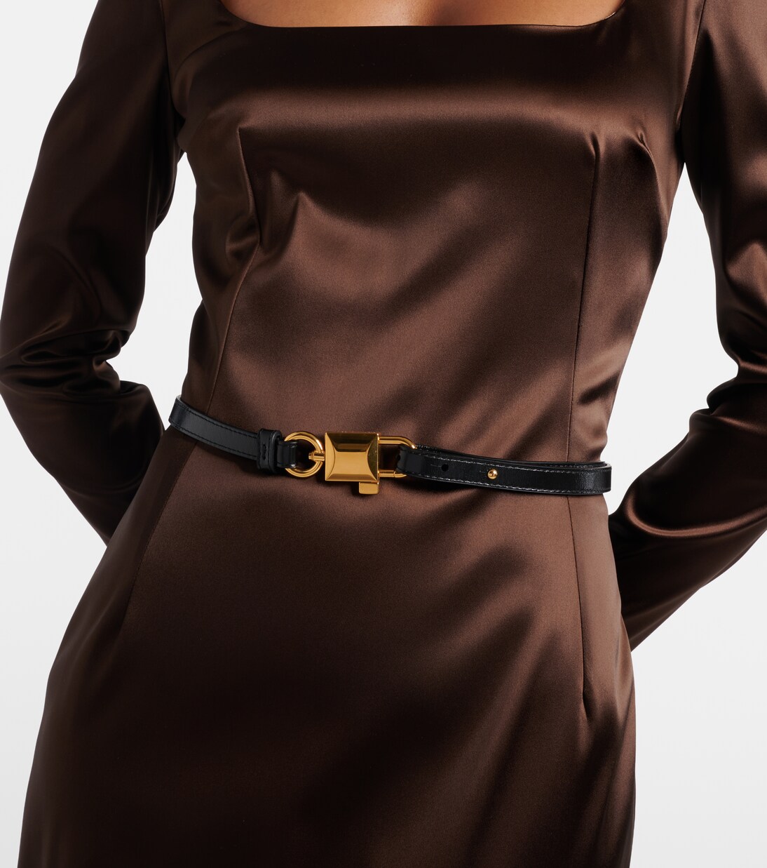 Lock leather belt | Dolce&Gabbana