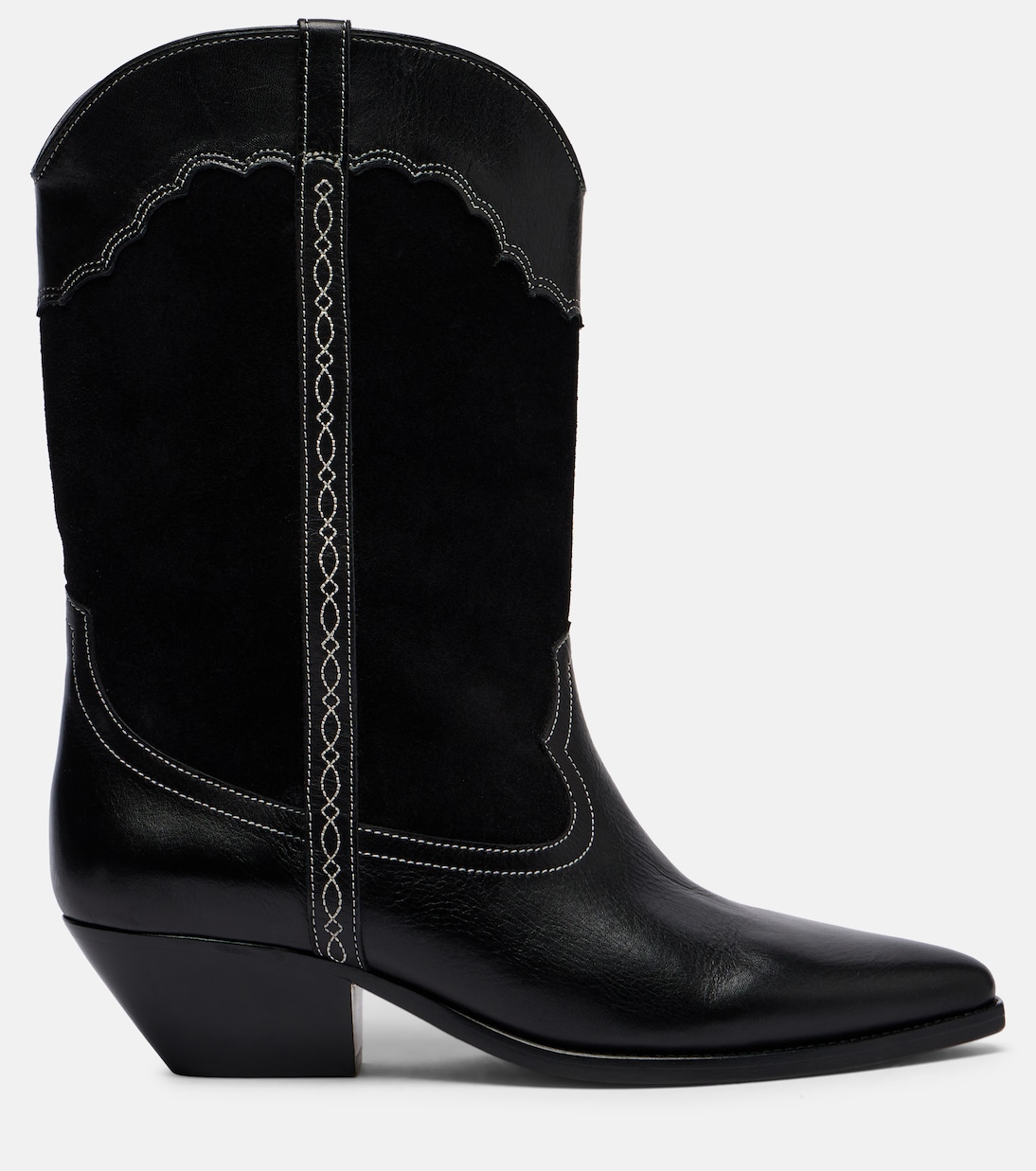Westernstiefel Duerte 40 aus Leder und Veloursleder | Isabel Marant