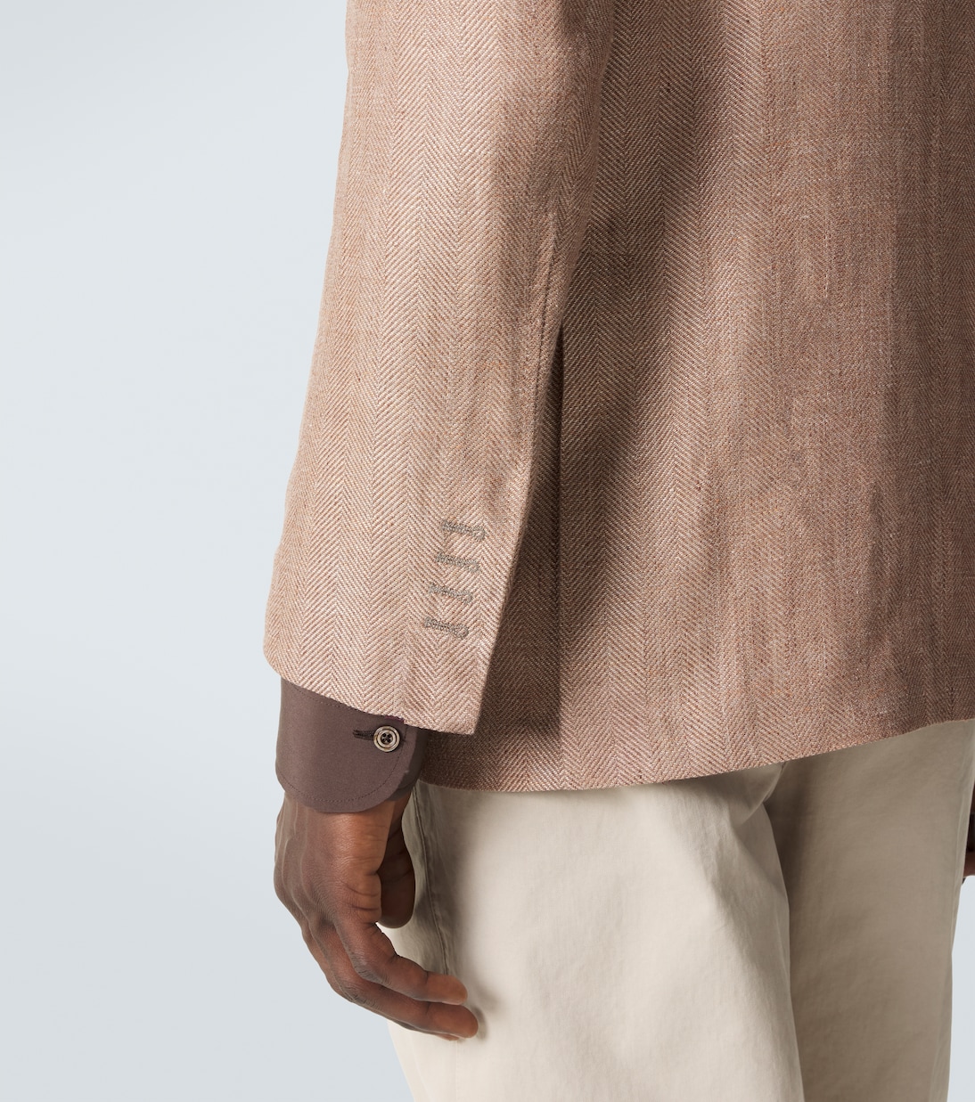 Blazer en lin et laine | Rubinacci