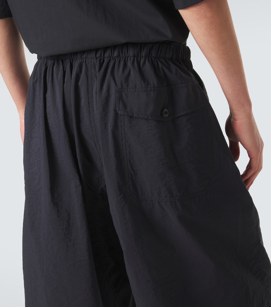 Cotton-blend Bermuda shorts | Lemaire