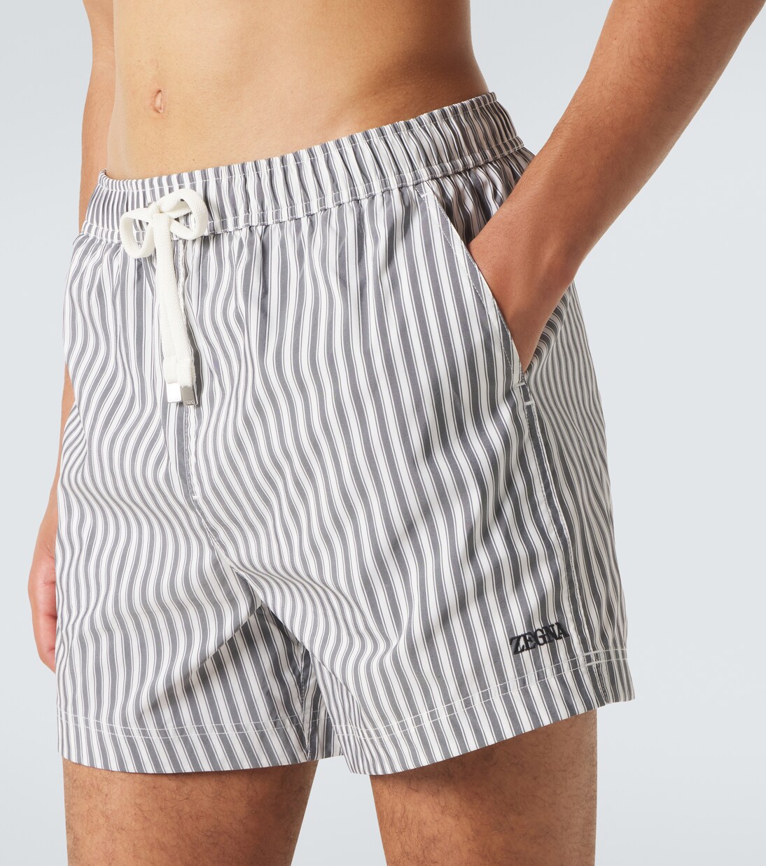 Striped swim trunks | Zegna