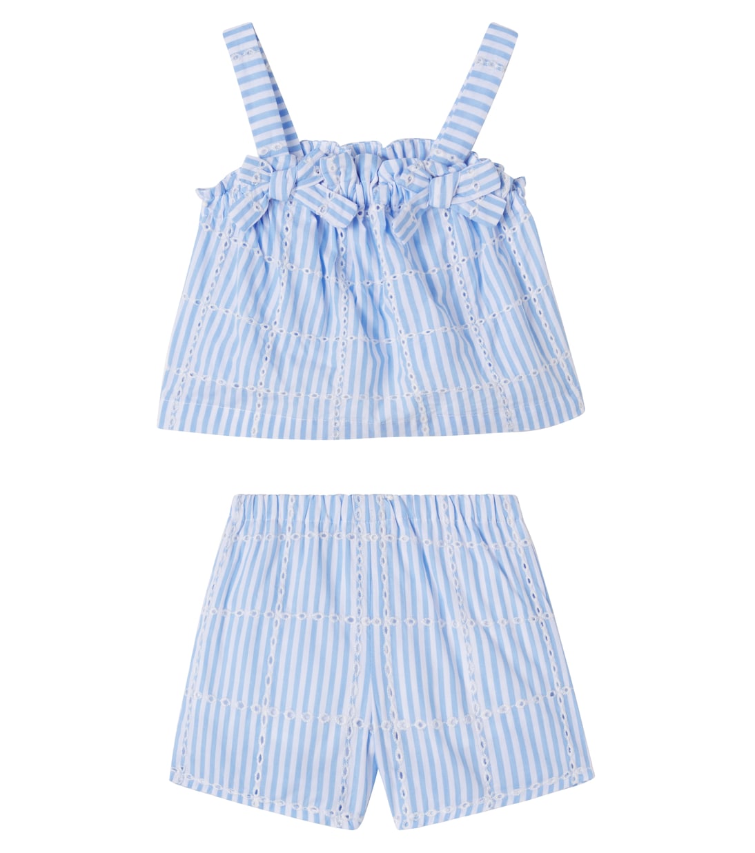 Baby Set aus Top und Shorts aus Baumwolle | Tartine et Chocolat