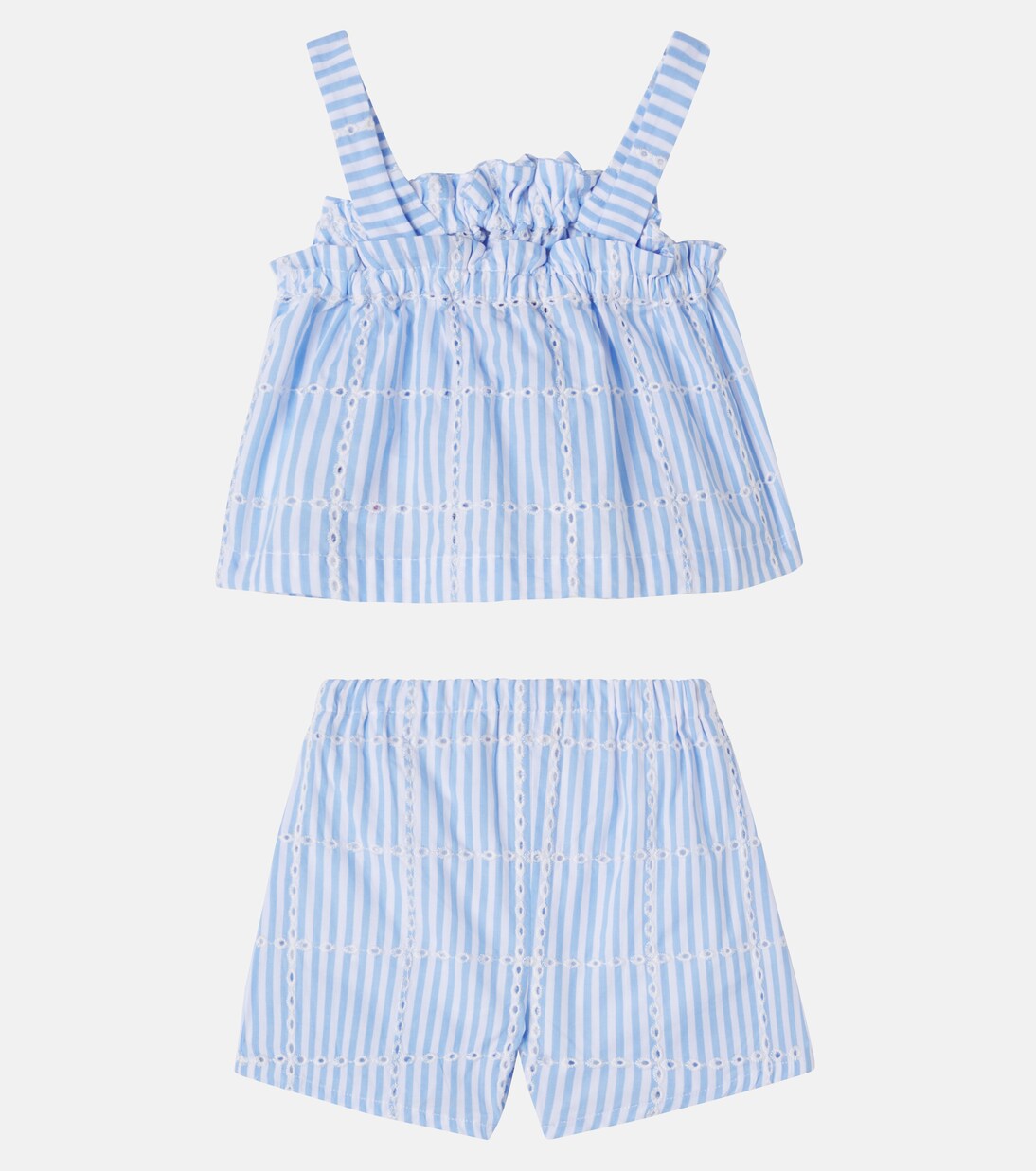 Baby Set aus Top und Shorts aus Baumwolle | Tartine et Chocolat