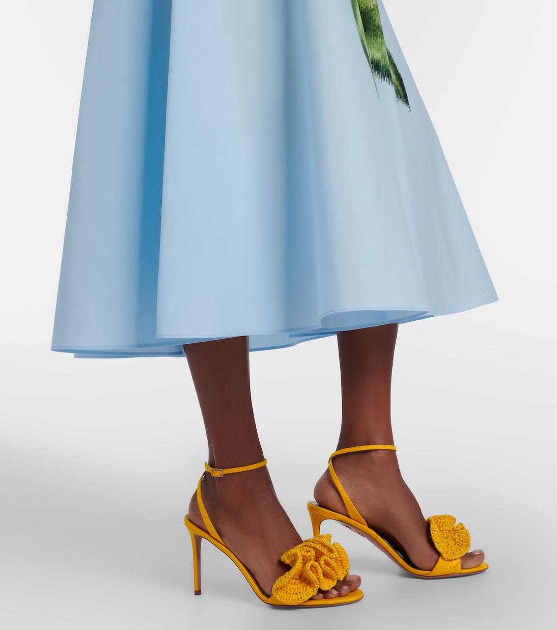 Bedrucktes Midikleid | Oscar de la Renta