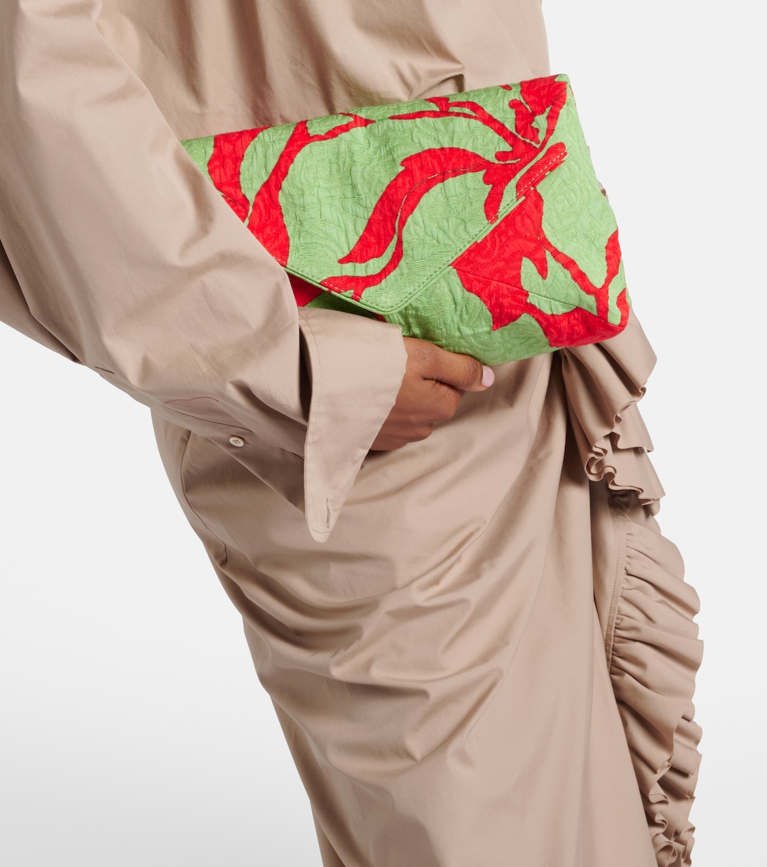 Clutch Envelope Small aus Jacquard | Dries Van Noten
