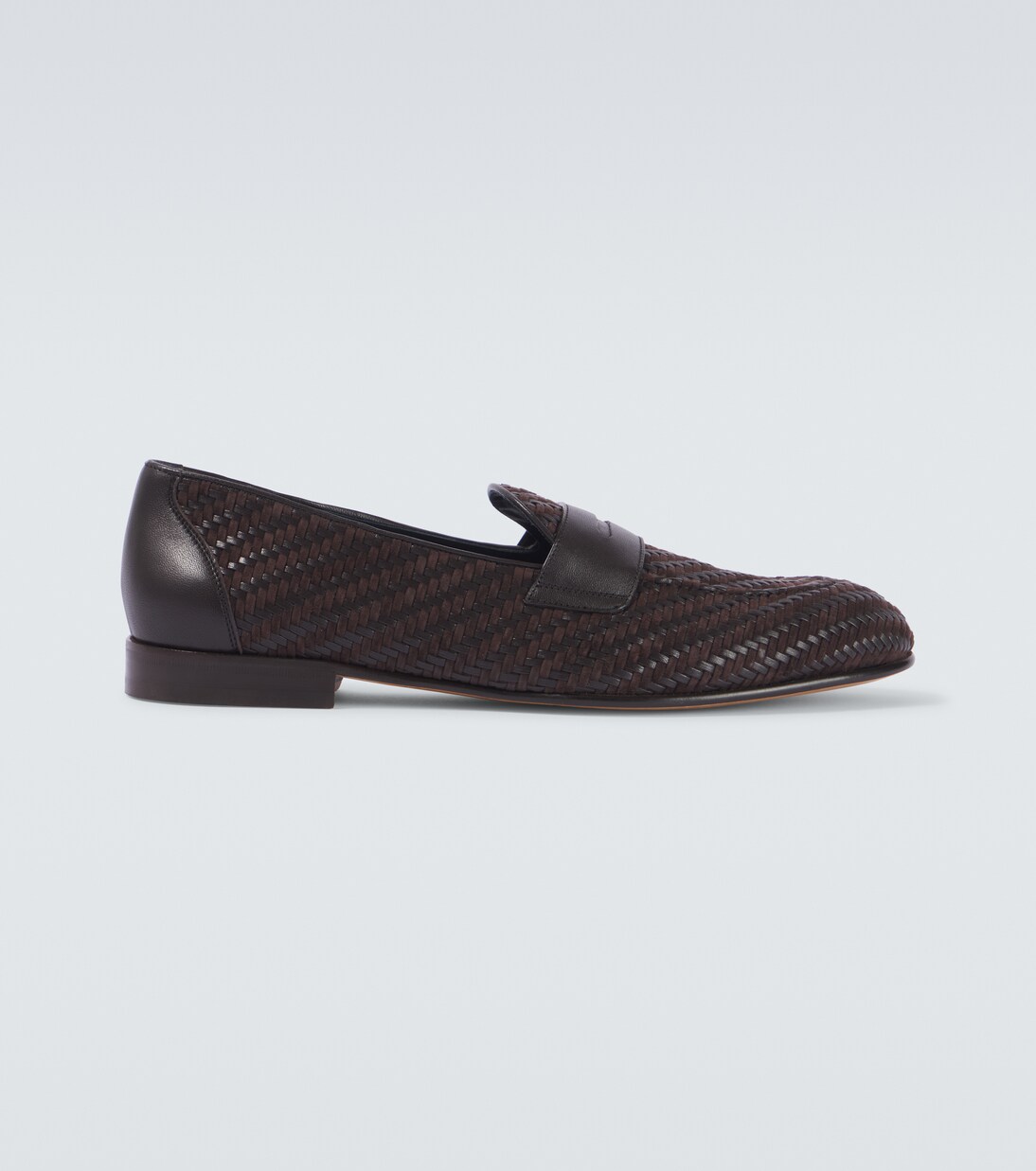 Mocassins Appia en cuir et daim | Brioni
