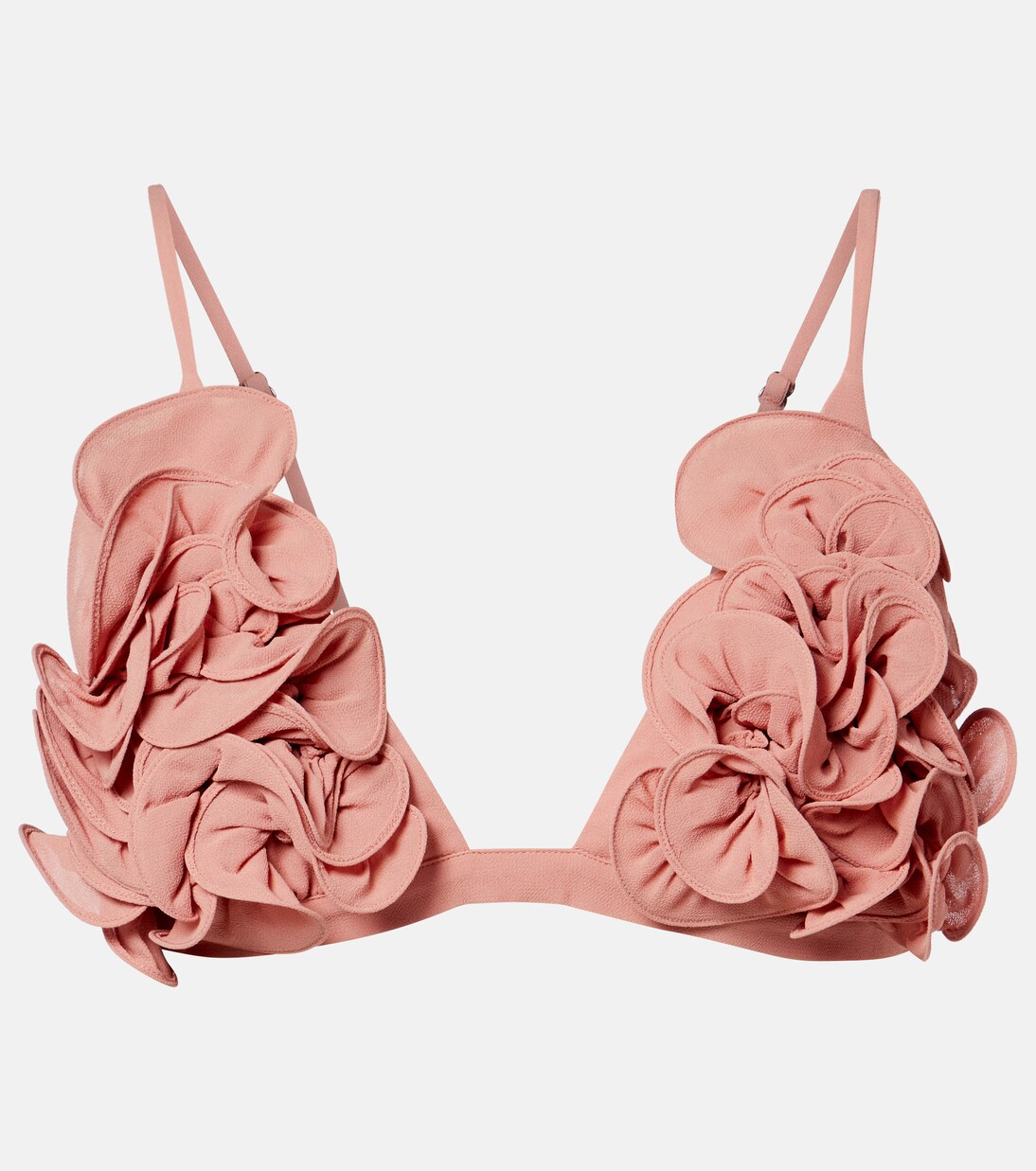 Ruffled bra top | Adriana Degreas