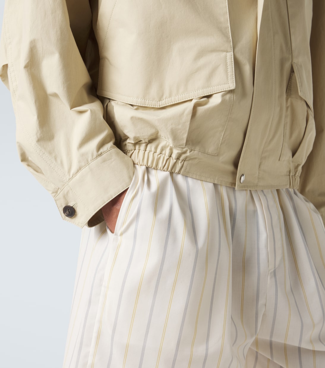 Giacca blouson Donald in cotone | Calvin Klein Collection