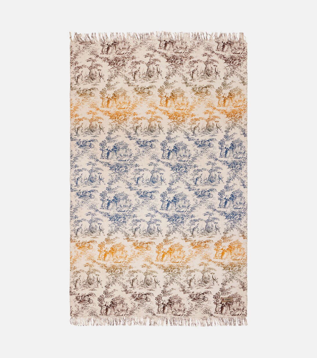 Sollievo printed linen tablecloth | The House of Lyria