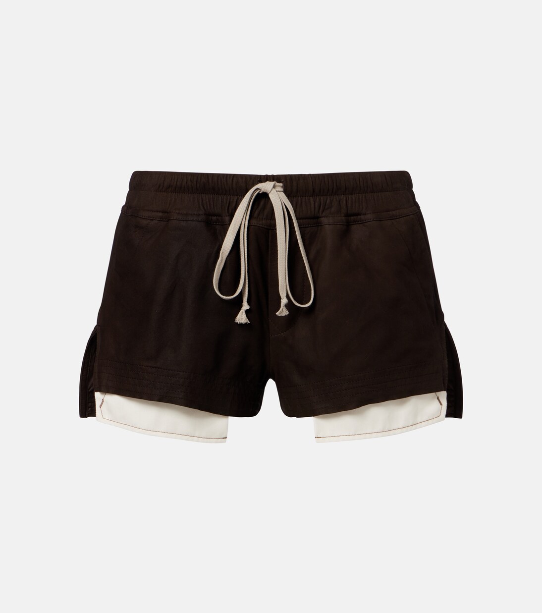 Fog suede shorts | Rick Owens