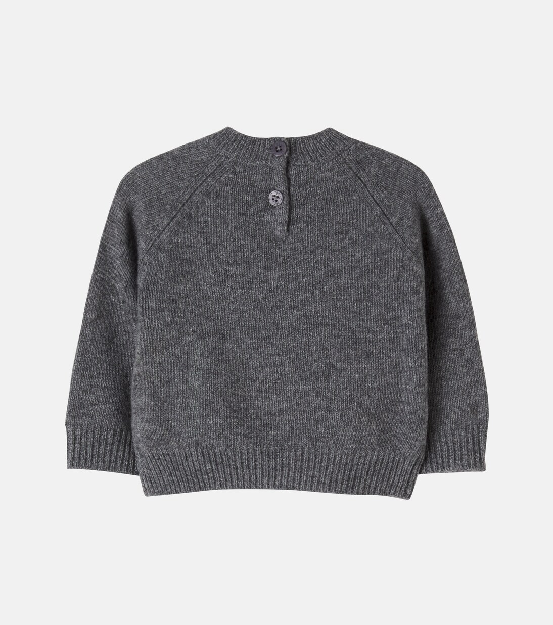 Baby embroidered virgin wool sweater | Il Gufo