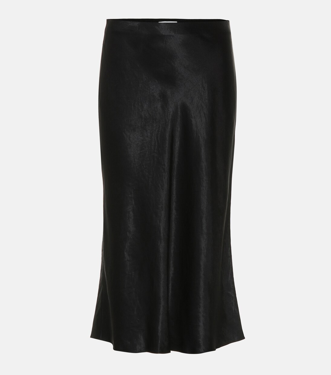 Satin slip midi skirt | Vince