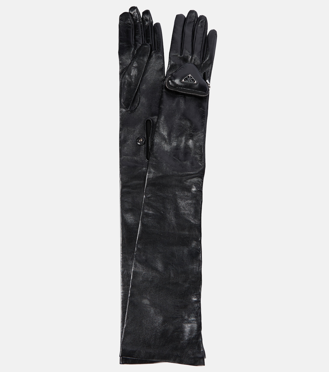 Leather gloves | Prada