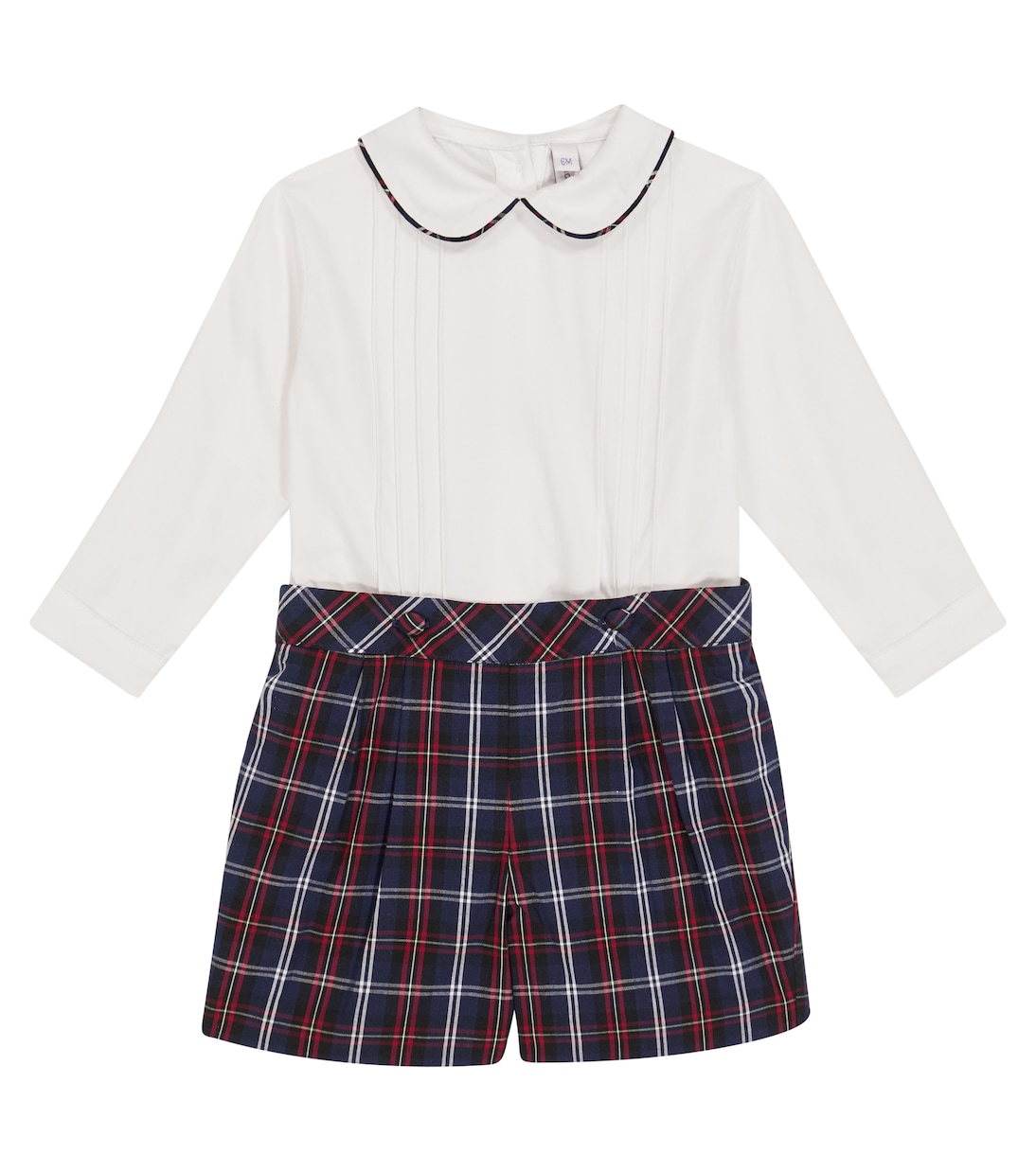 Baby - Camicia e shorts in cotone | Rachel Riley
