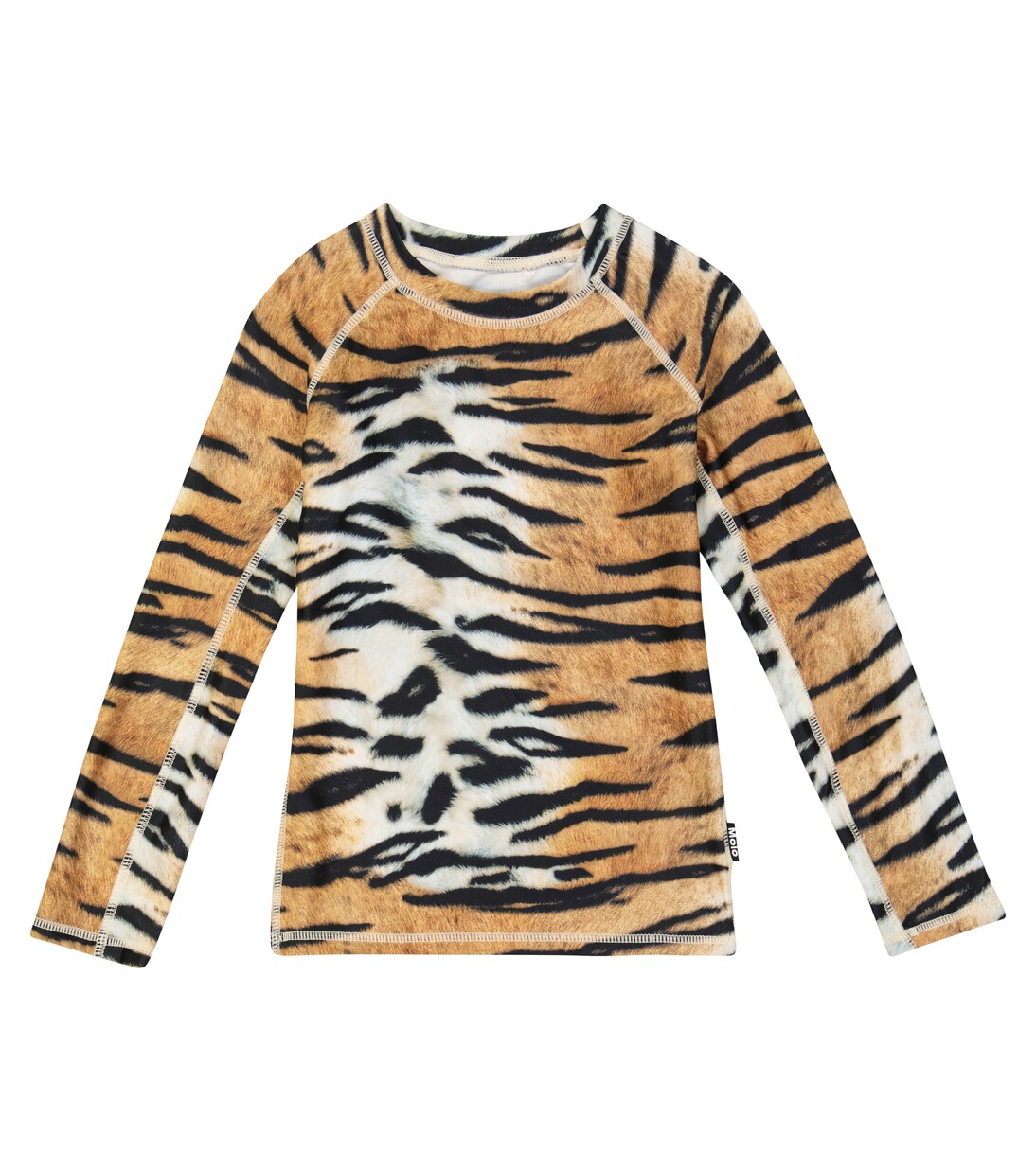 Neptune tiger-print rashguard | Molo