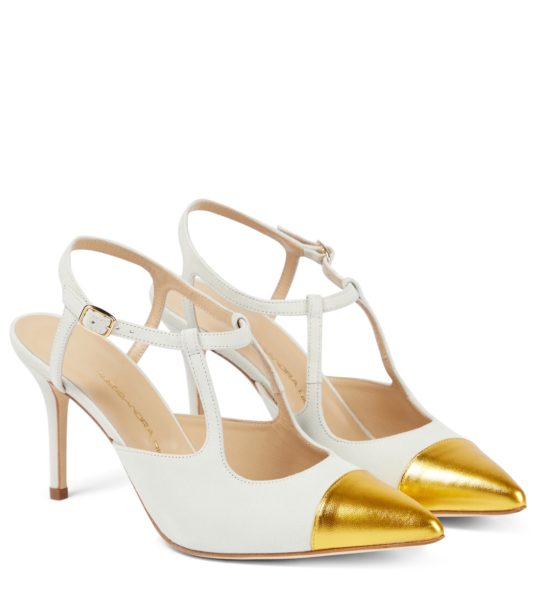 Pumps aus Leder | Alessandra Rich