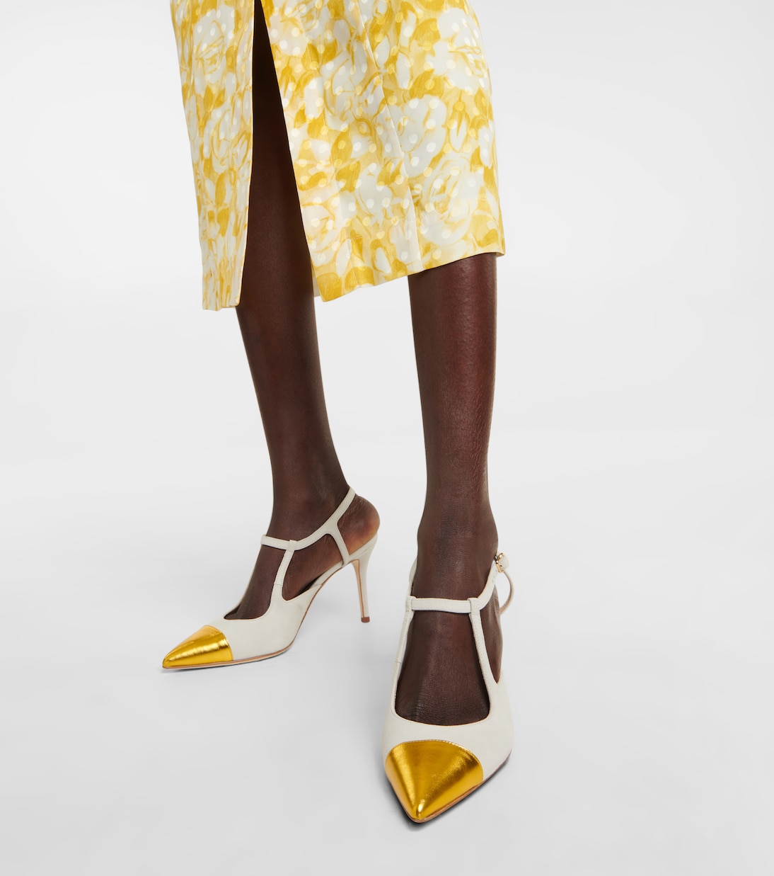 Pumps aus Leder | Alessandra Rich