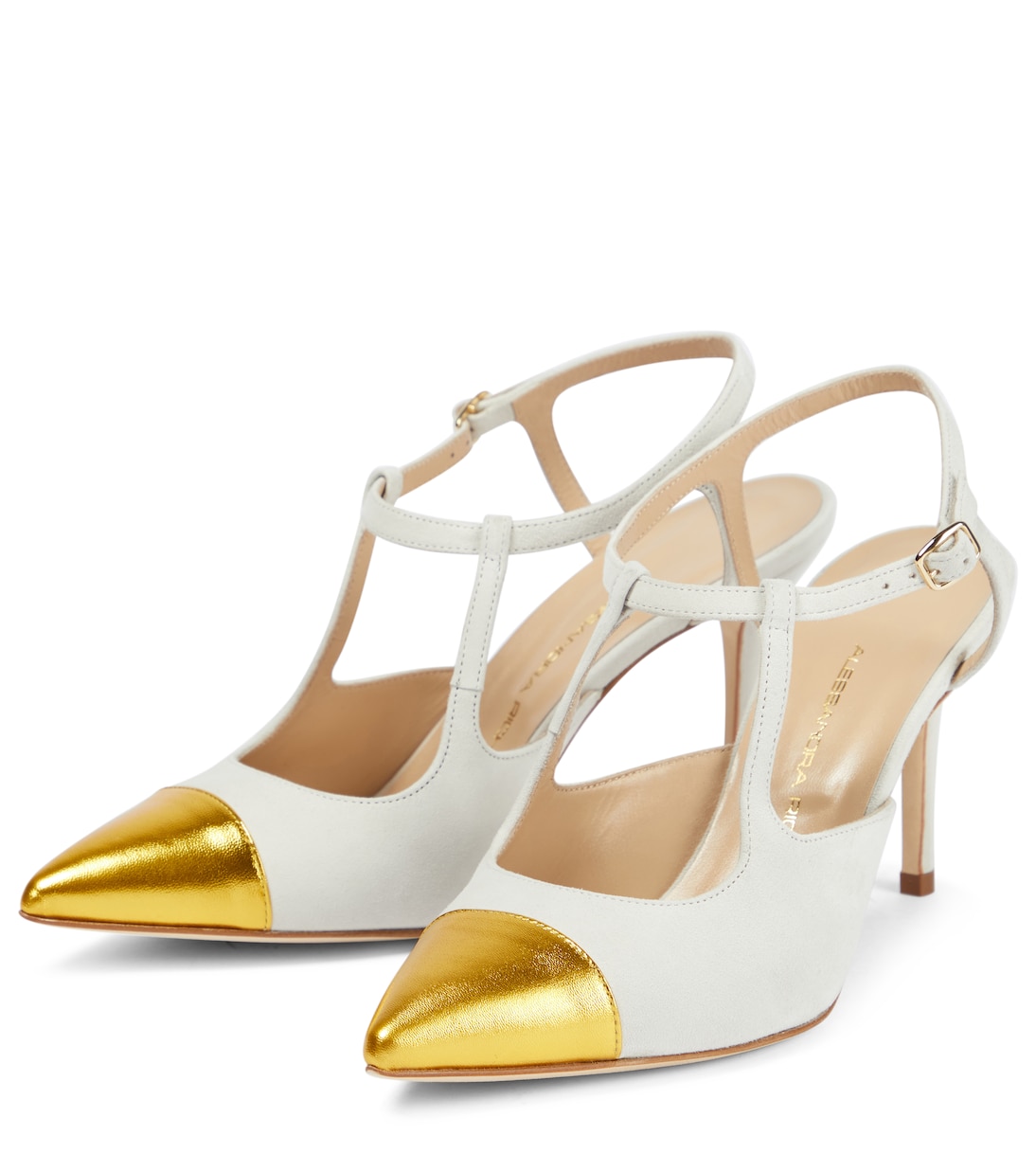 Pumps aus Leder | Alessandra Rich