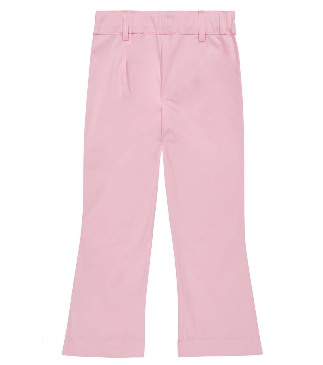 Heart-embellished cotton-blend pants | Moschino Kids