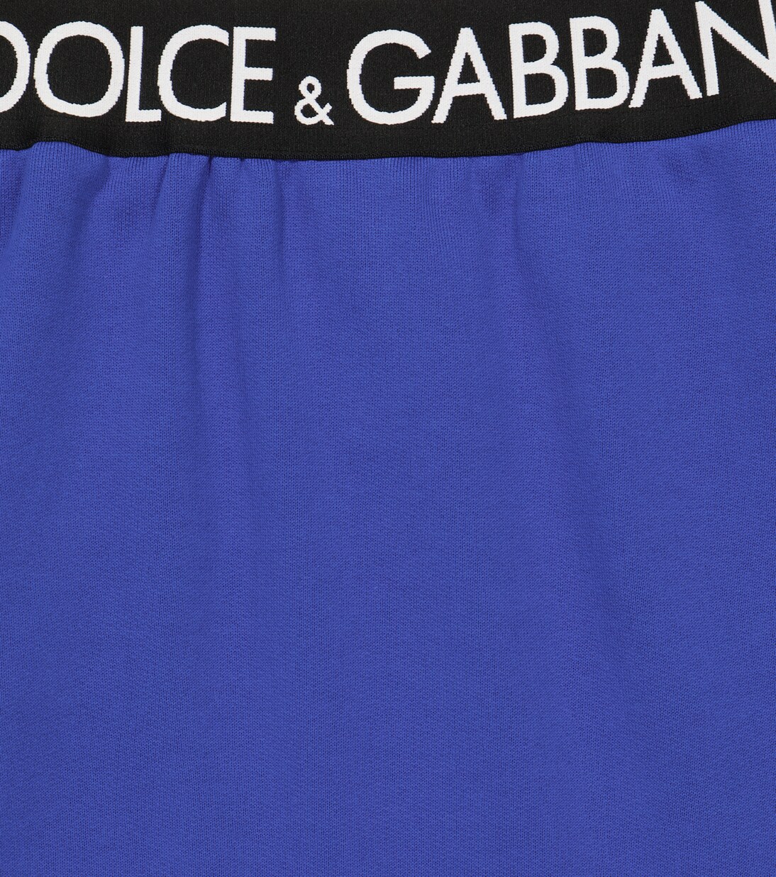Jupe en coton à logo | Dolce&Gabbana Kids