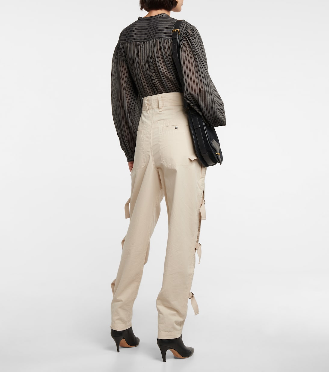 High-Rise-Hose Keowina aus Baumwolle | Marant Etoile
