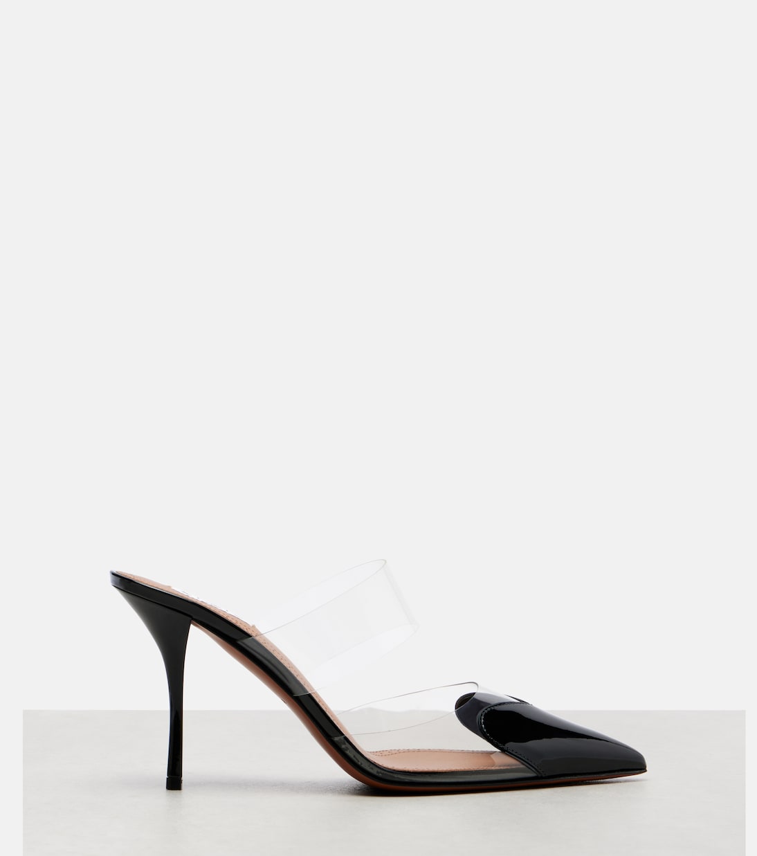 Cœur patent leather and PU mules | Alaïa