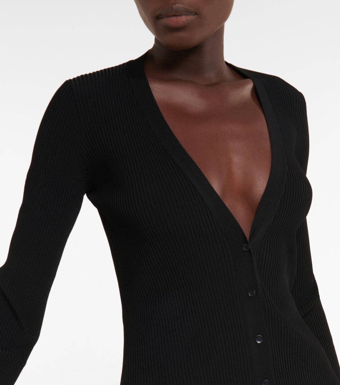 Long-sleeved midi dress | Alaïa