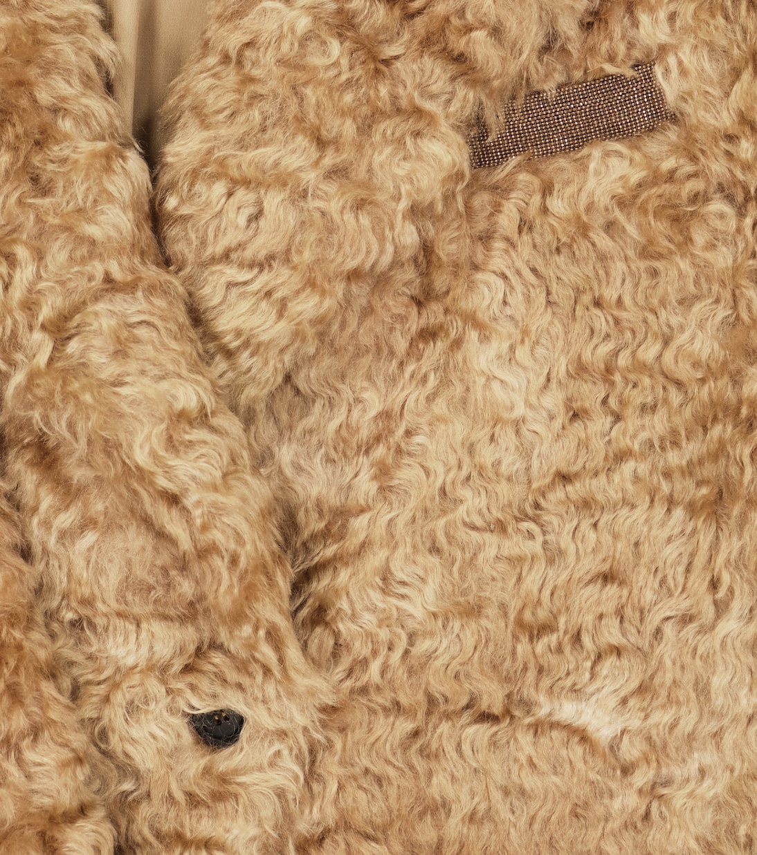 Mohair-blend coat | Brunello Cucinelli Kids