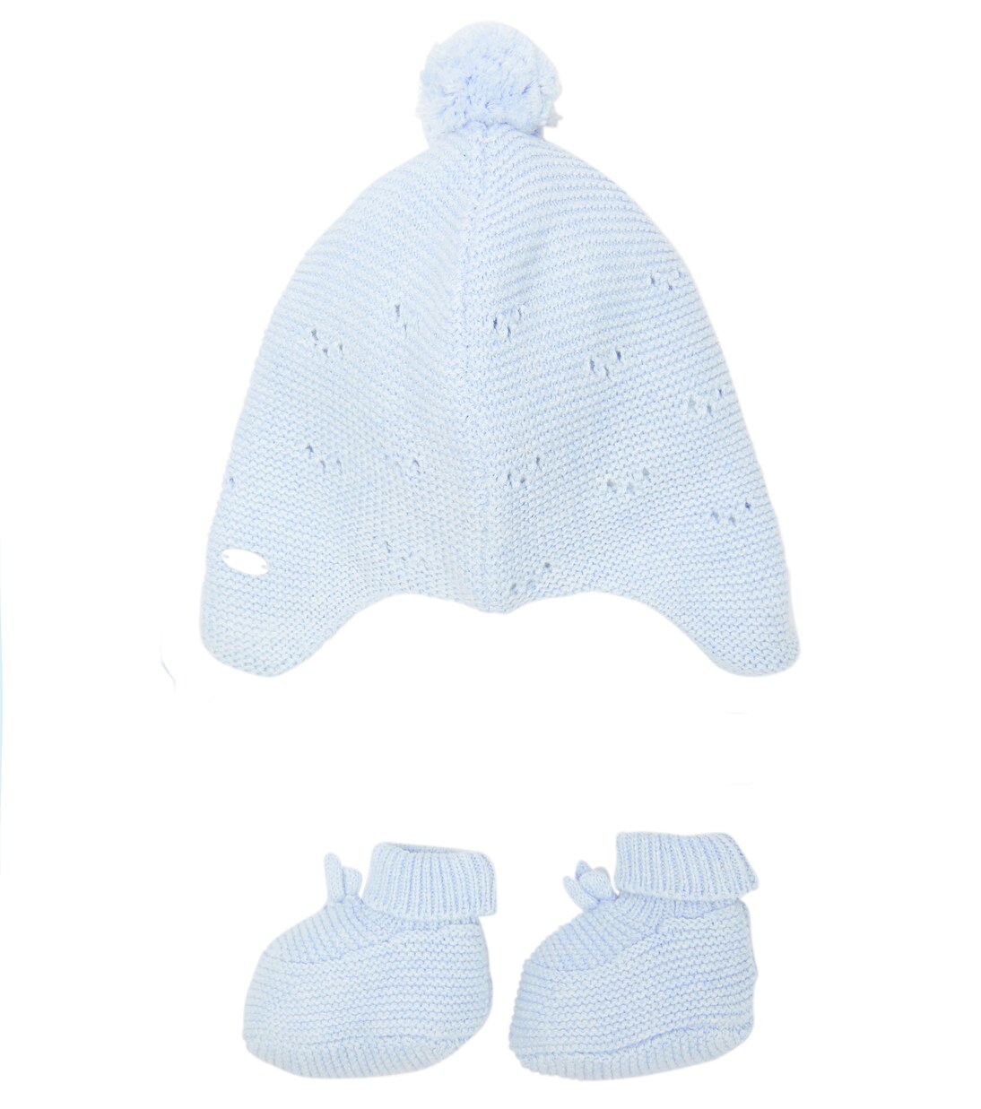 Baby cotton-blend hat and socks set | Tartine et Chocolat