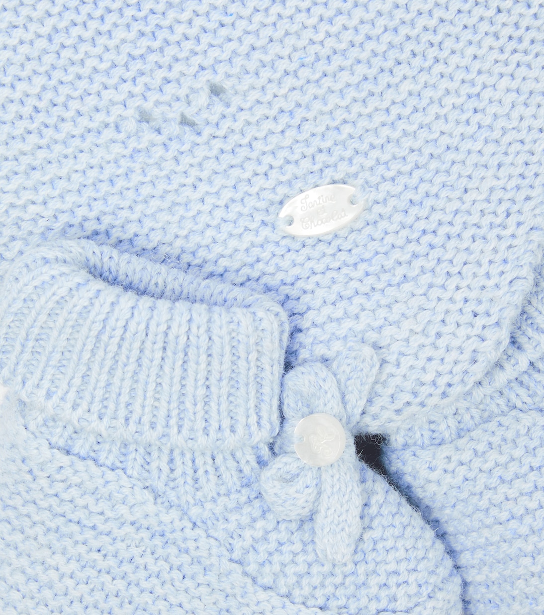 Baby cotton-blend hat and socks set | Tartine et Chocolat