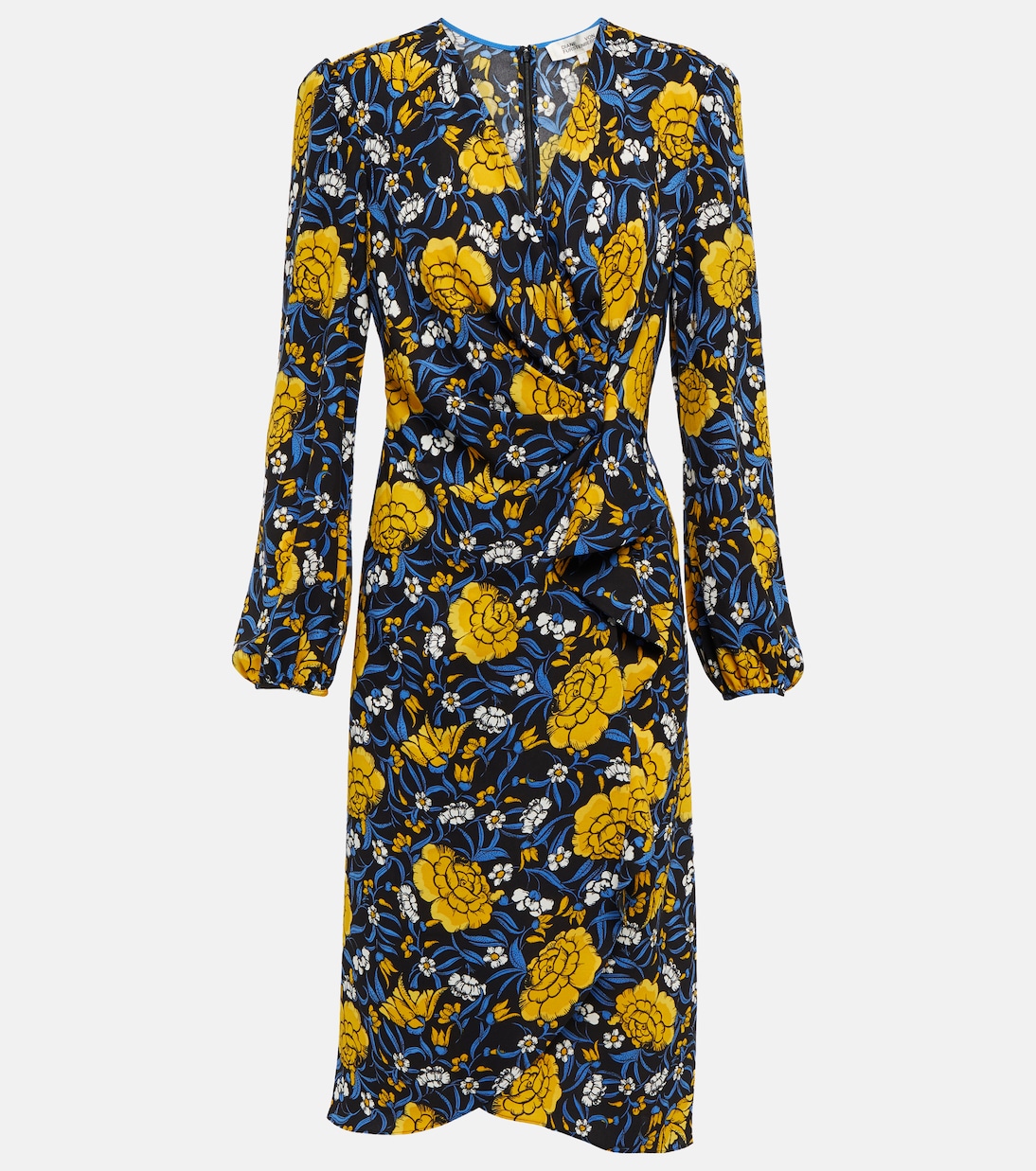 Robe midi à fleurs | Diane von Furstenberg