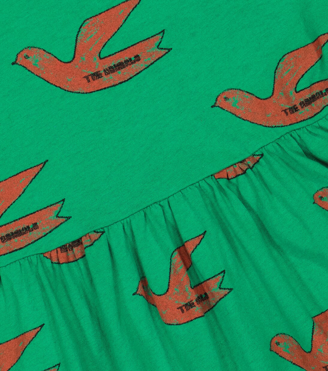 Otter printed cotton dress | The Animals Observatory