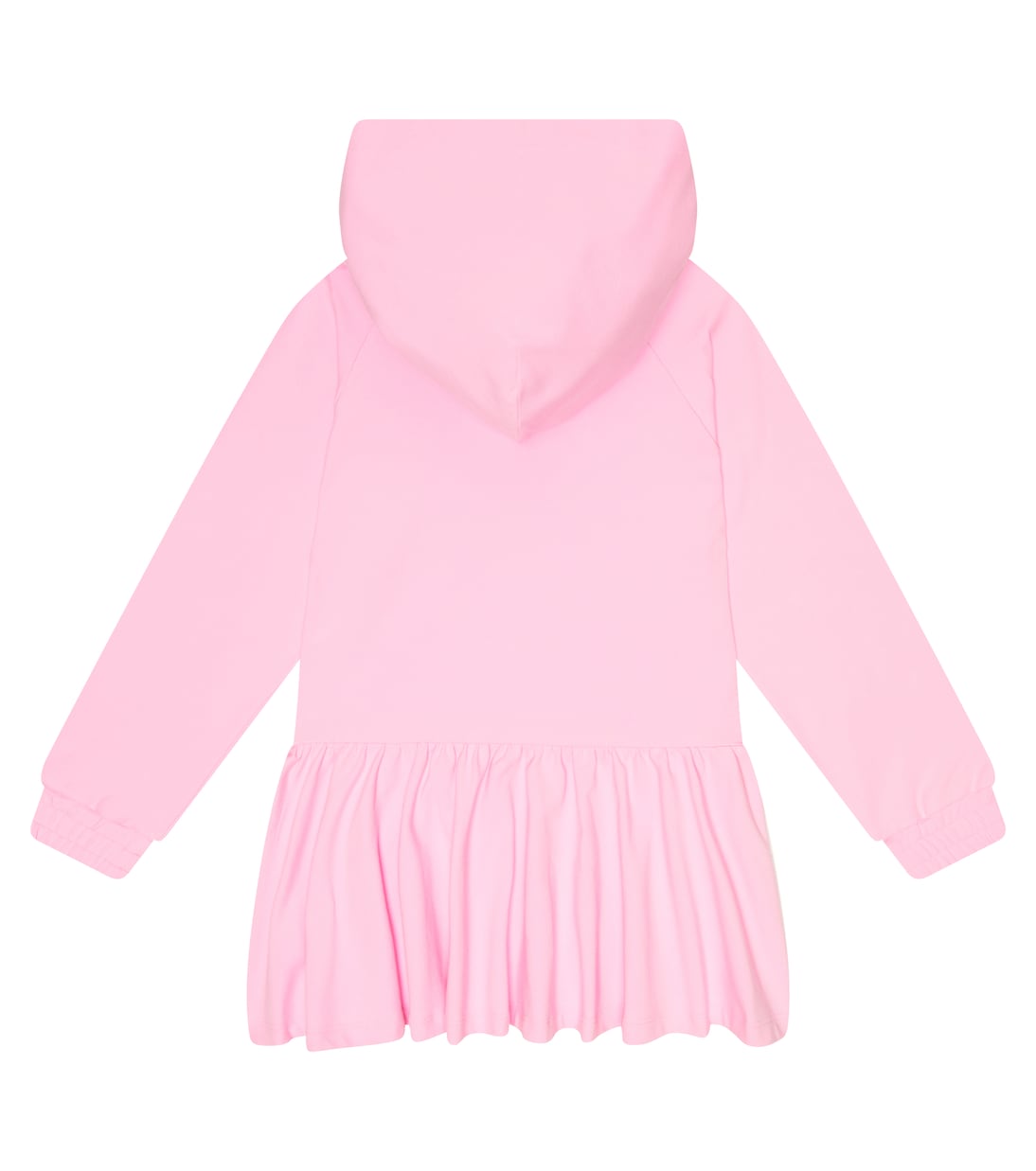 DG cotton-blend hooded dress | Dolce&Gabbana Kids