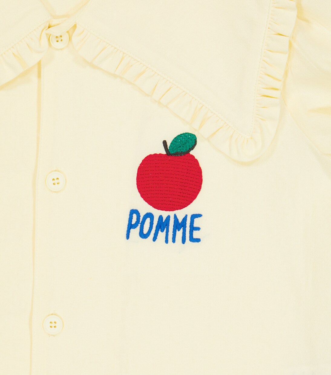 Embroidered cotton blouse | Jellymallow