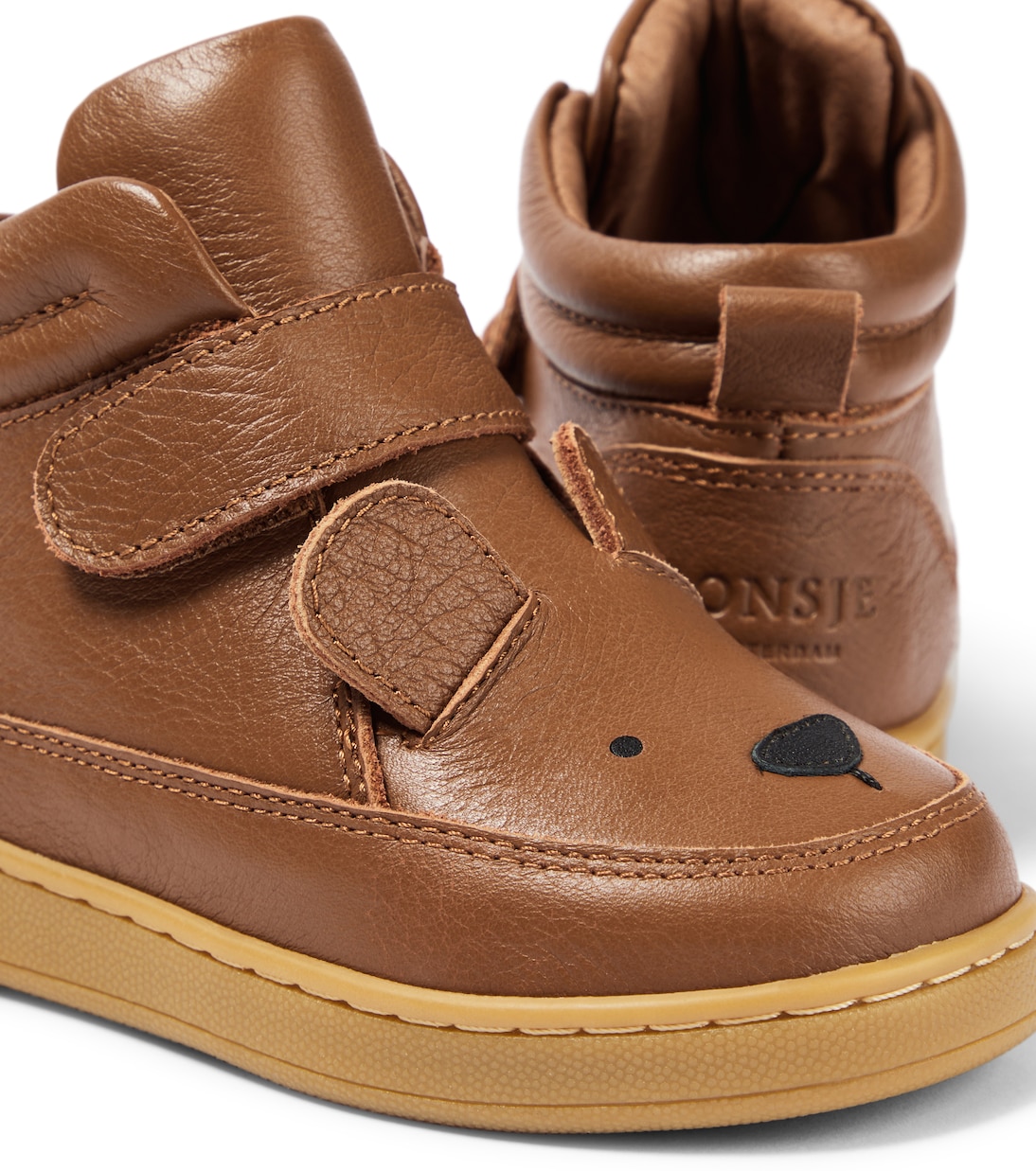 Mika leather booties | Donsje