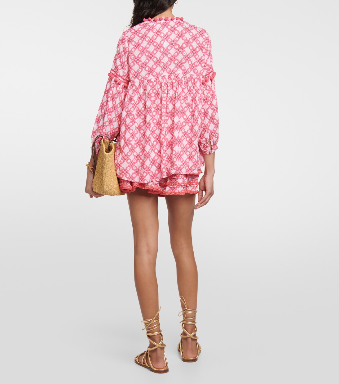 Blouse Clara imprimée | Poupette St Barth