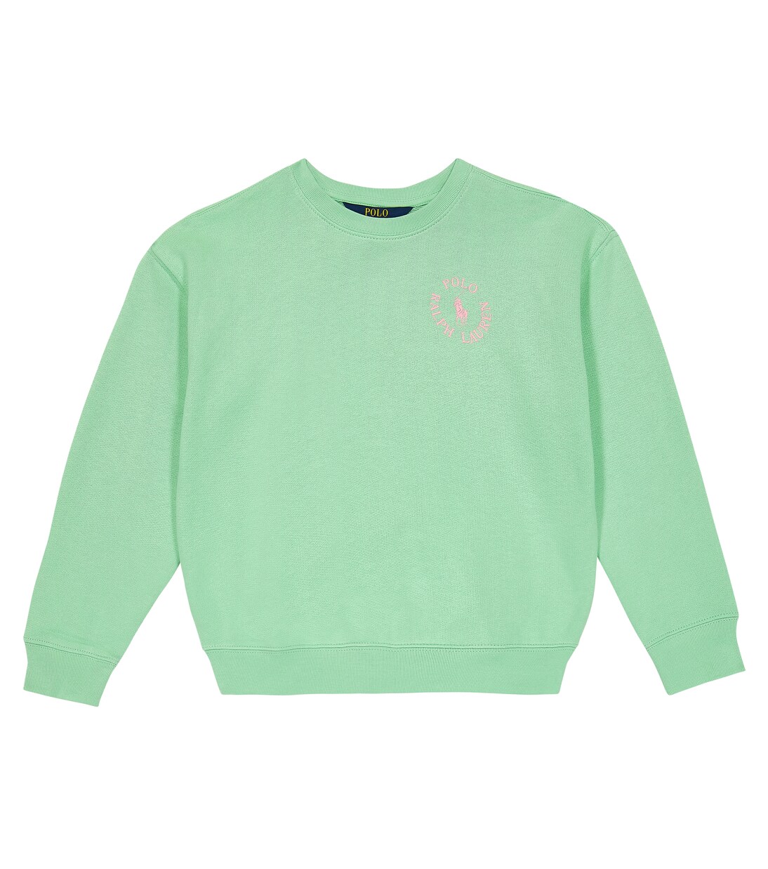 Sweat-shirt en coton mélangé à logo | Polo Ralph Lauren Kids