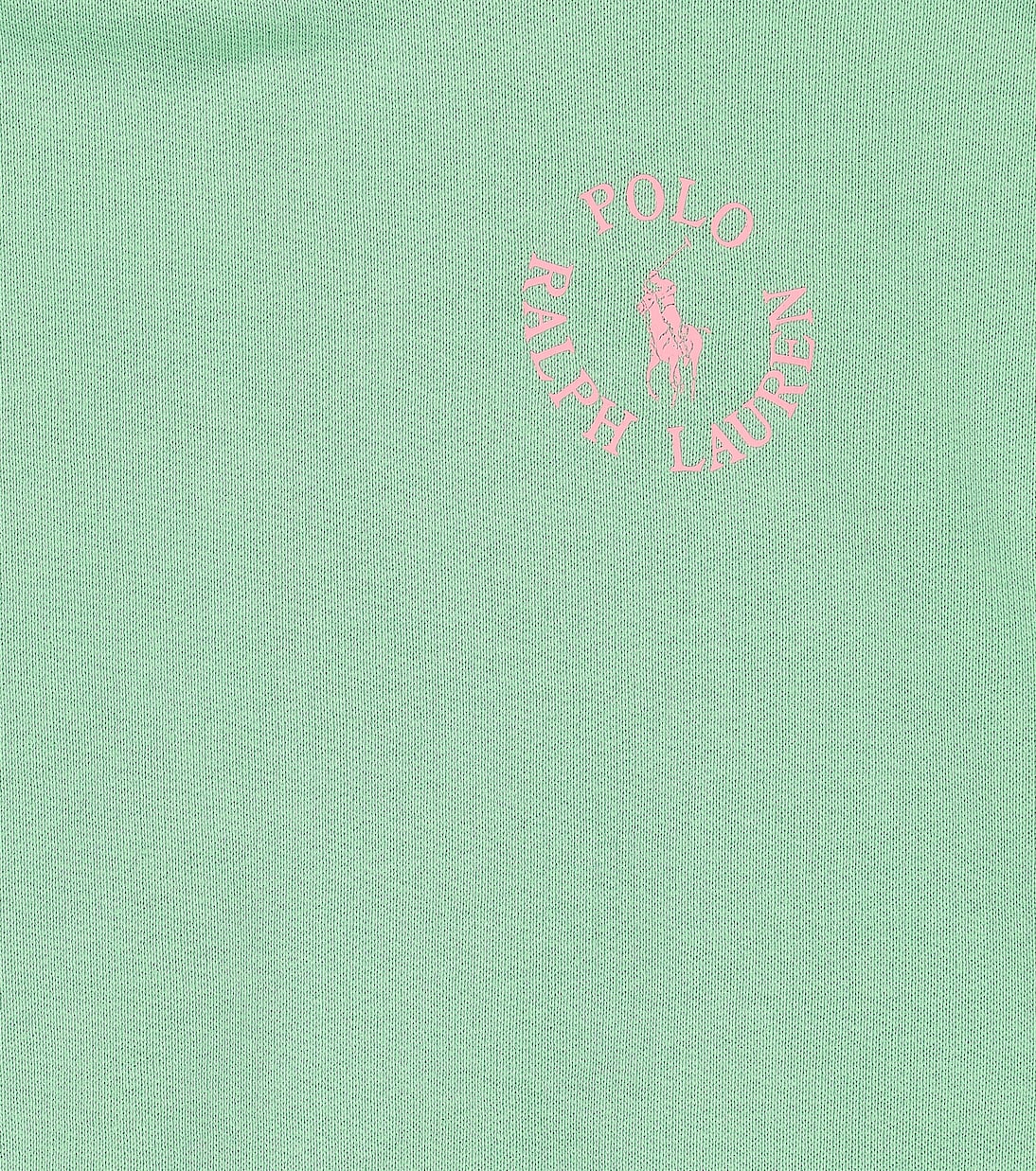 Sweat-shirt en coton mélangé à logo | Polo Ralph Lauren Kids