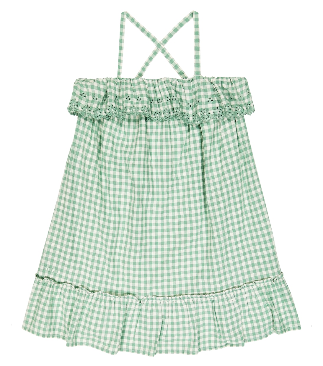 Gingham cotton dress | Polo Ralph Lauren Kids