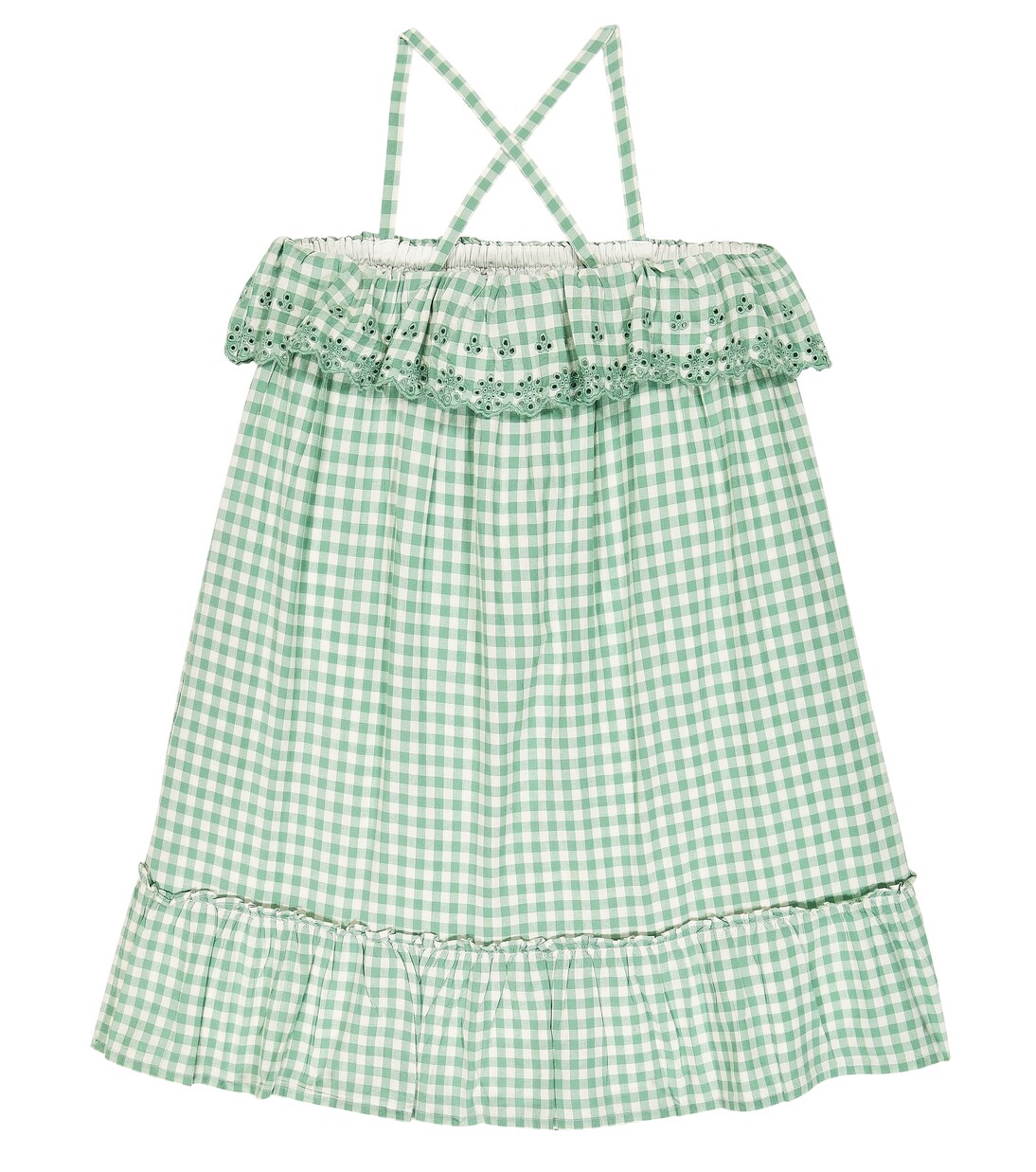 Gingham cotton dress | Polo Ralph Lauren Kids