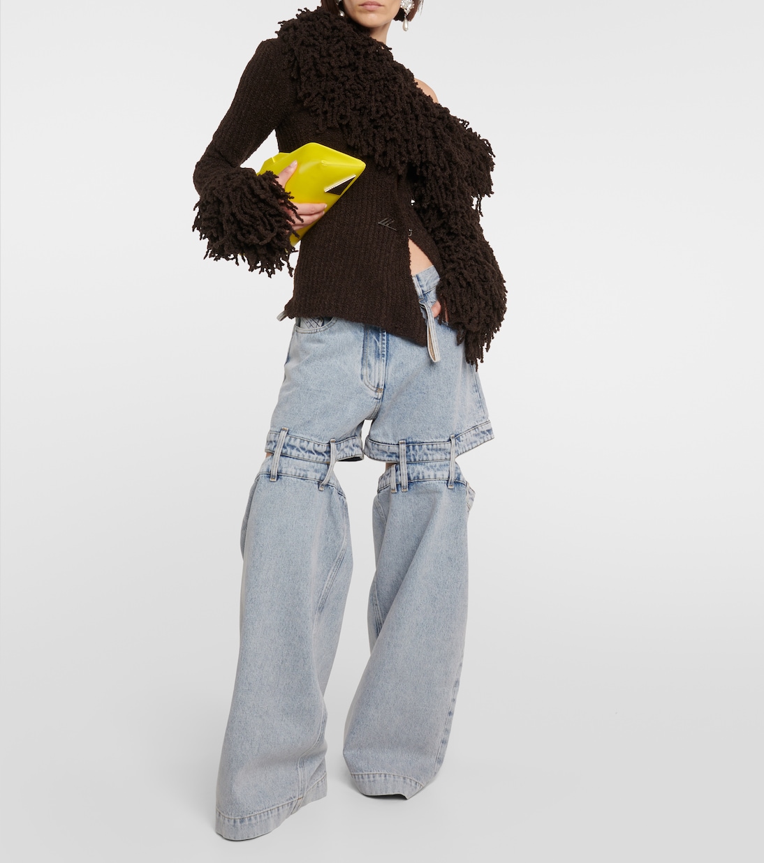 Low-Rise Wide-Leg Jeans | The Attico