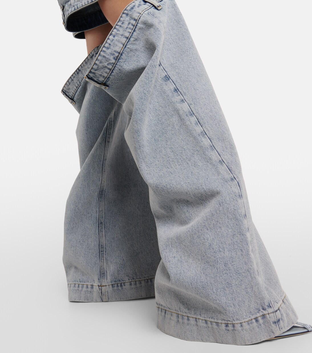 Low-Rise Wide-Leg Jeans | The Attico