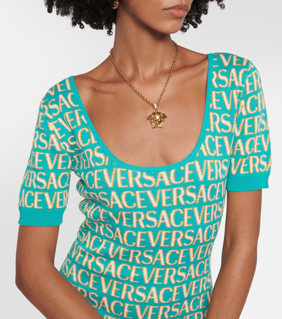 Minikleid Versace Allover | Versace