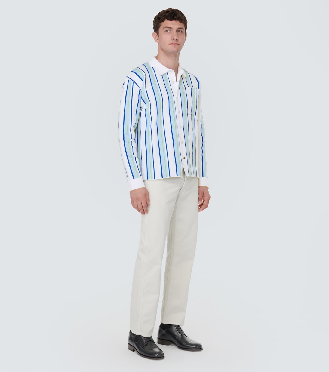 La Chemise Maille Polo striped shirt | Jacquemus